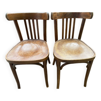 Lot de 2 chaises bistrot