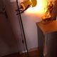 Standard lamp, Ikea reading lamp from the 80s.