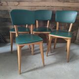 Set of 4 50s chairs
