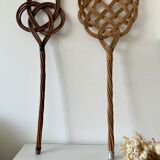 Old wicker carpet tape