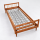 Vintage design daybed from the 1960s (2 available)