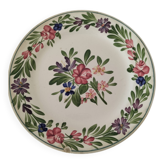 Sarreguemines plate, Rusticana model