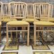 Set of 12 80s bistro chairs