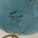 Vintage 1960s globe, Taride tripod metal - 28 cm