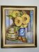 R. Clément,  Nature morte aux fleurs jaunes, copie d’atelier
