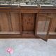 Oak display cabinet 237 cm