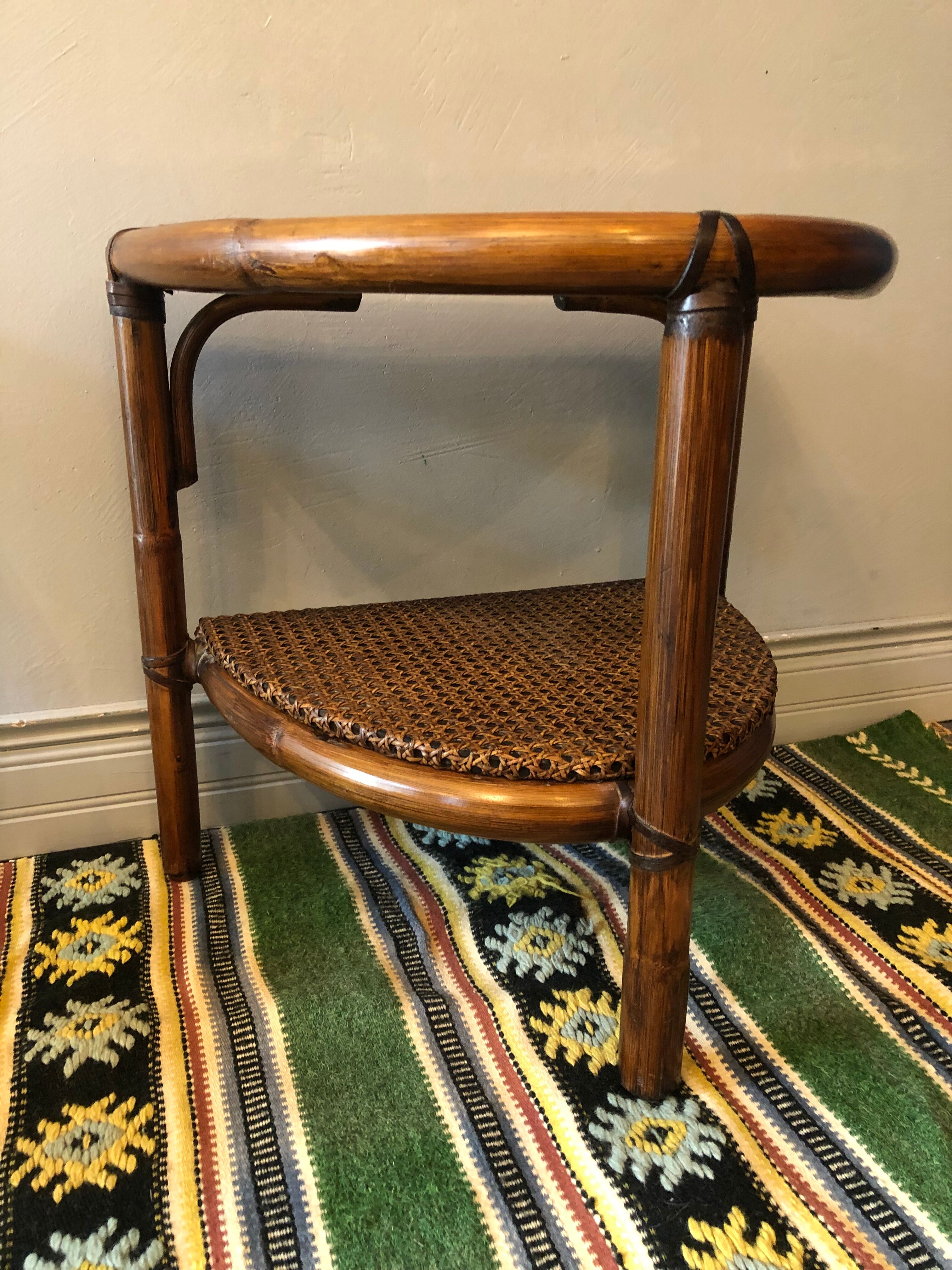 2 vintage bedside tables