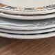 Vintage set of 5 Badonviller Luneville plates and others