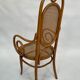 Sculptural bendwood side chair model