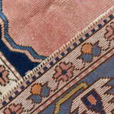 6x9 oushak vintage rug, 186x267cm