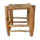 Tabouret bois et corde