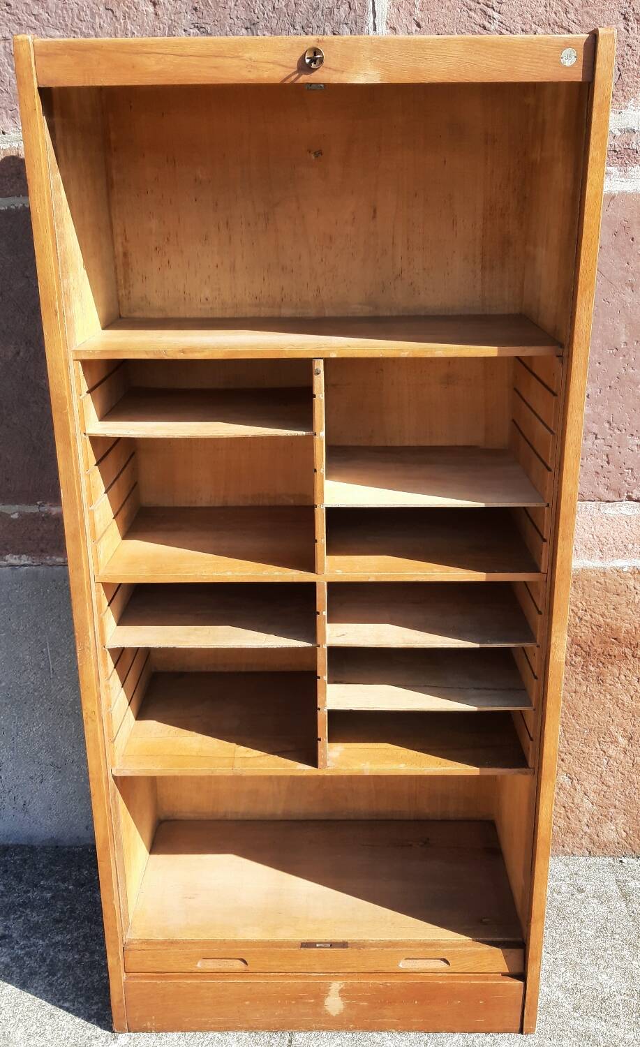 "JB" sliding curtain (notary) filing cabinet