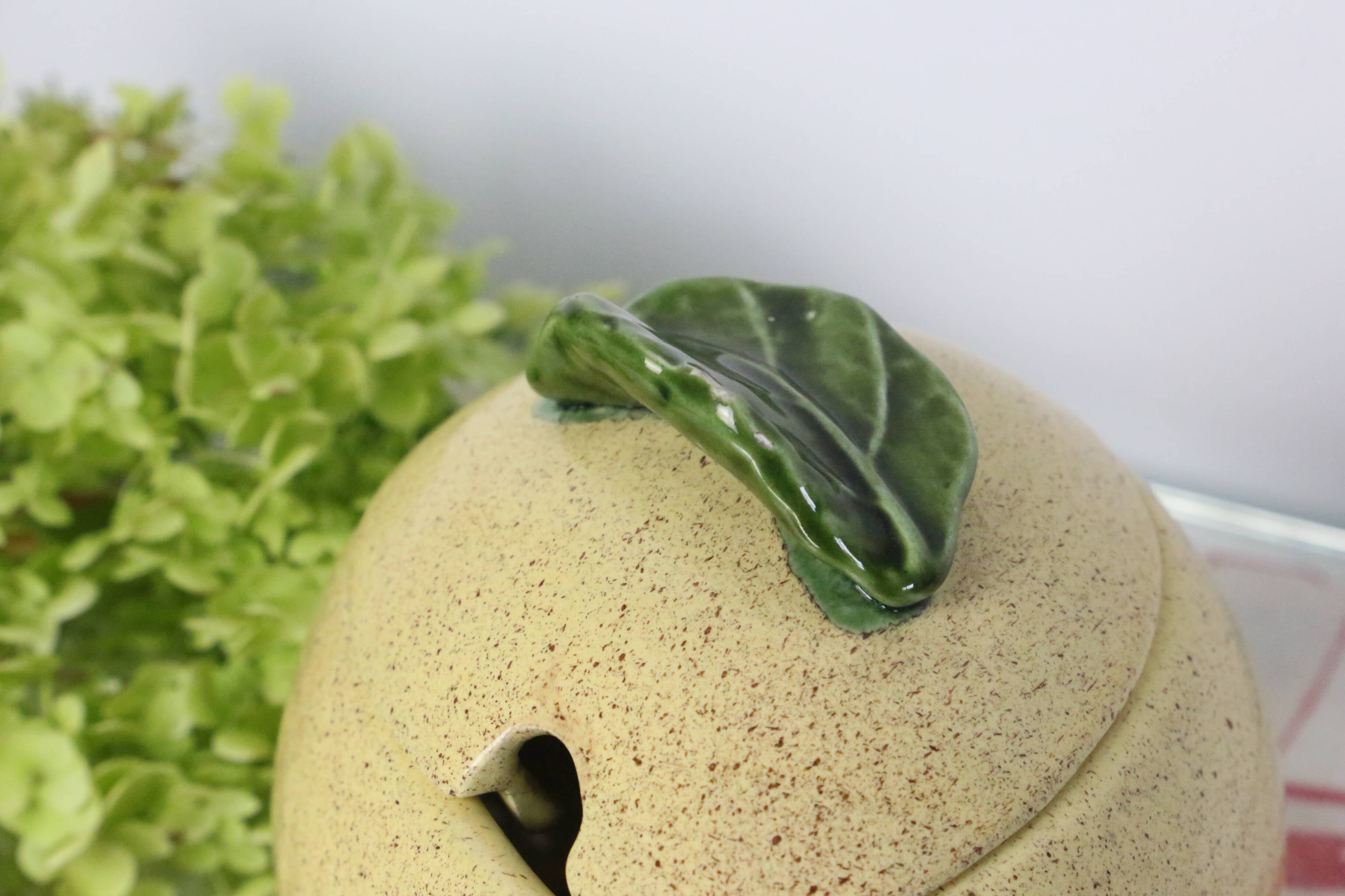 Vintage Pear Soup Tureen in Slip