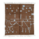 Moroccan Rug Brown Chocolate - 240 x 220 cm