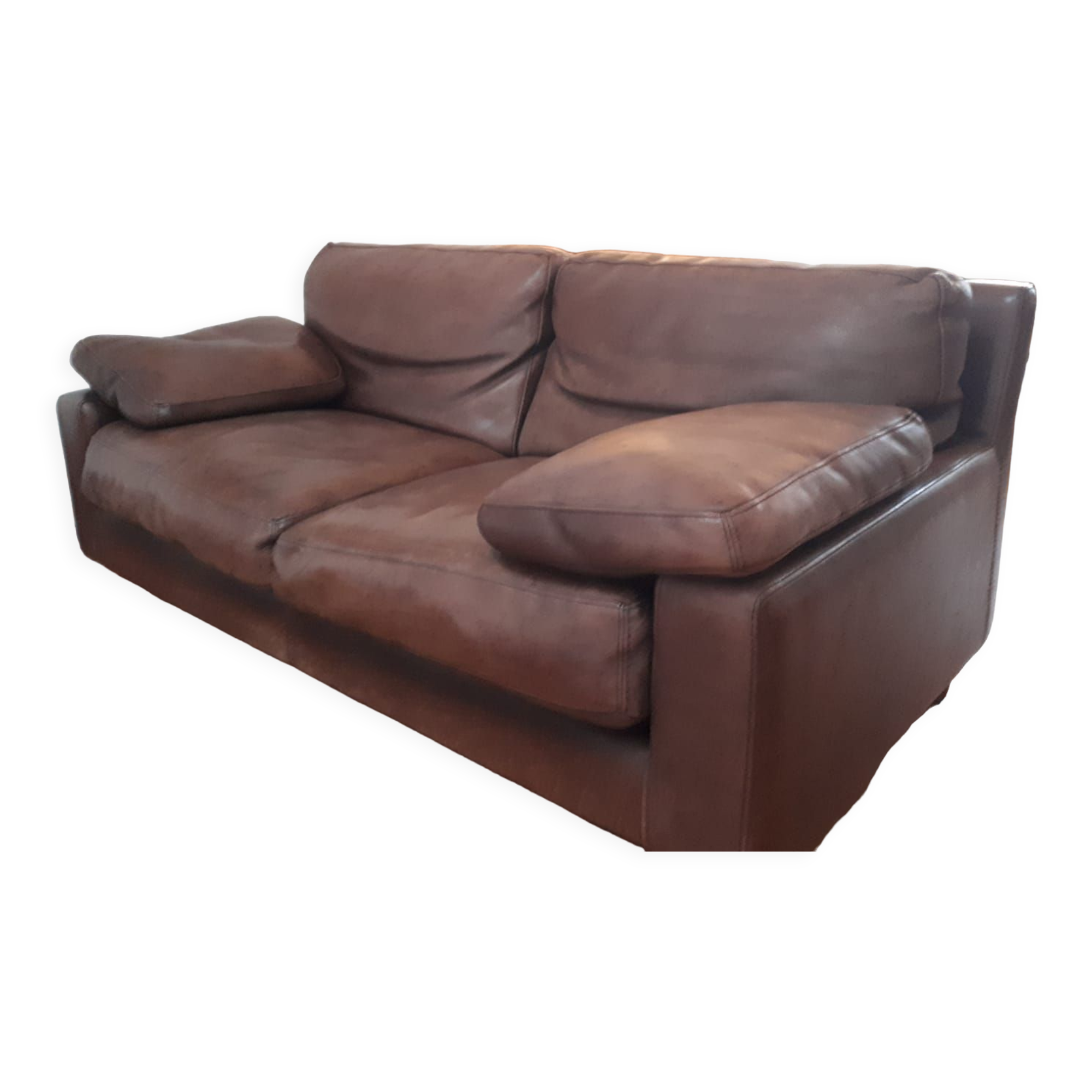 Duvivier leather sofa