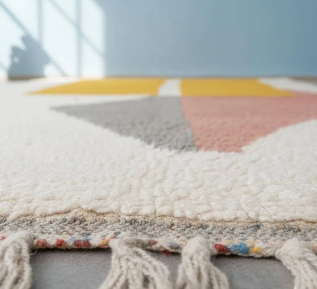 Handmade Moroccan rug 3x2 m