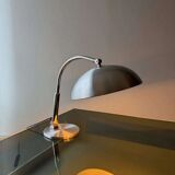 Hala desk lamp model 144 Busquet silver grey 1950s