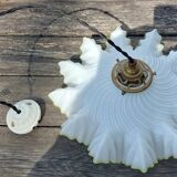 White and yellow opaline suspension