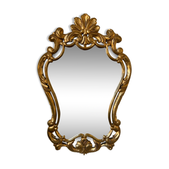 Classic gold mirror 96x64 cm