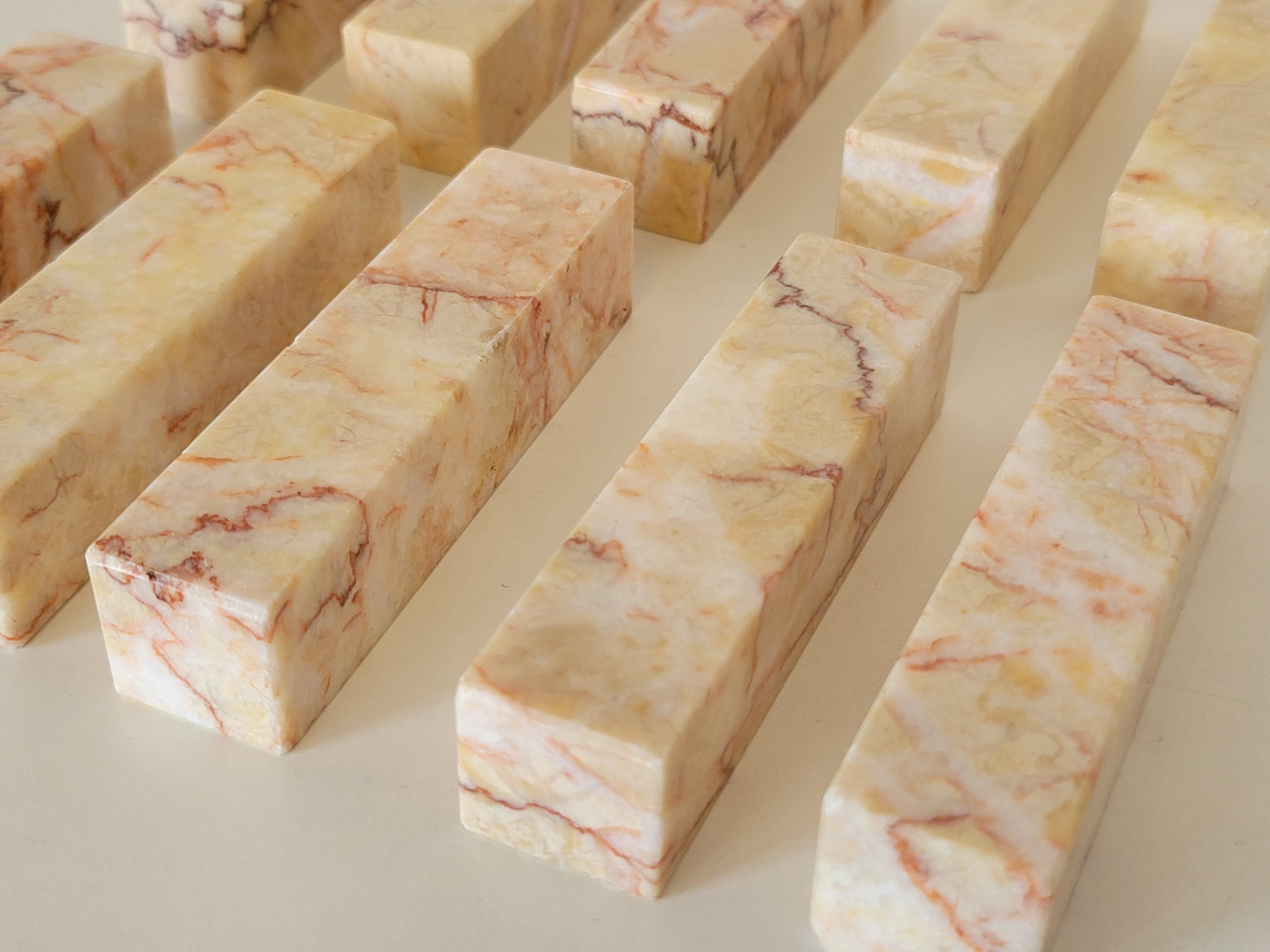 10 covered stand vintage marble knife holder