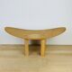 Wooden meditation stool