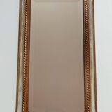 Large painted wood mirror