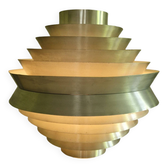Rare very large space age pendant lamp by RAAK, Netherlands 1960s