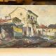 Oil on Panel Painting by Marcel Leprin