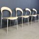 Vintage dining chairs by Calligaris, 1980s - set of 4