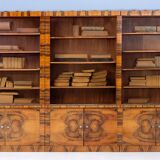 Grande bibliothèque Art déco, Tchécoslovaquie, années 1930