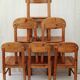 Serie de 6 chaises de Rainer Daumiller 70