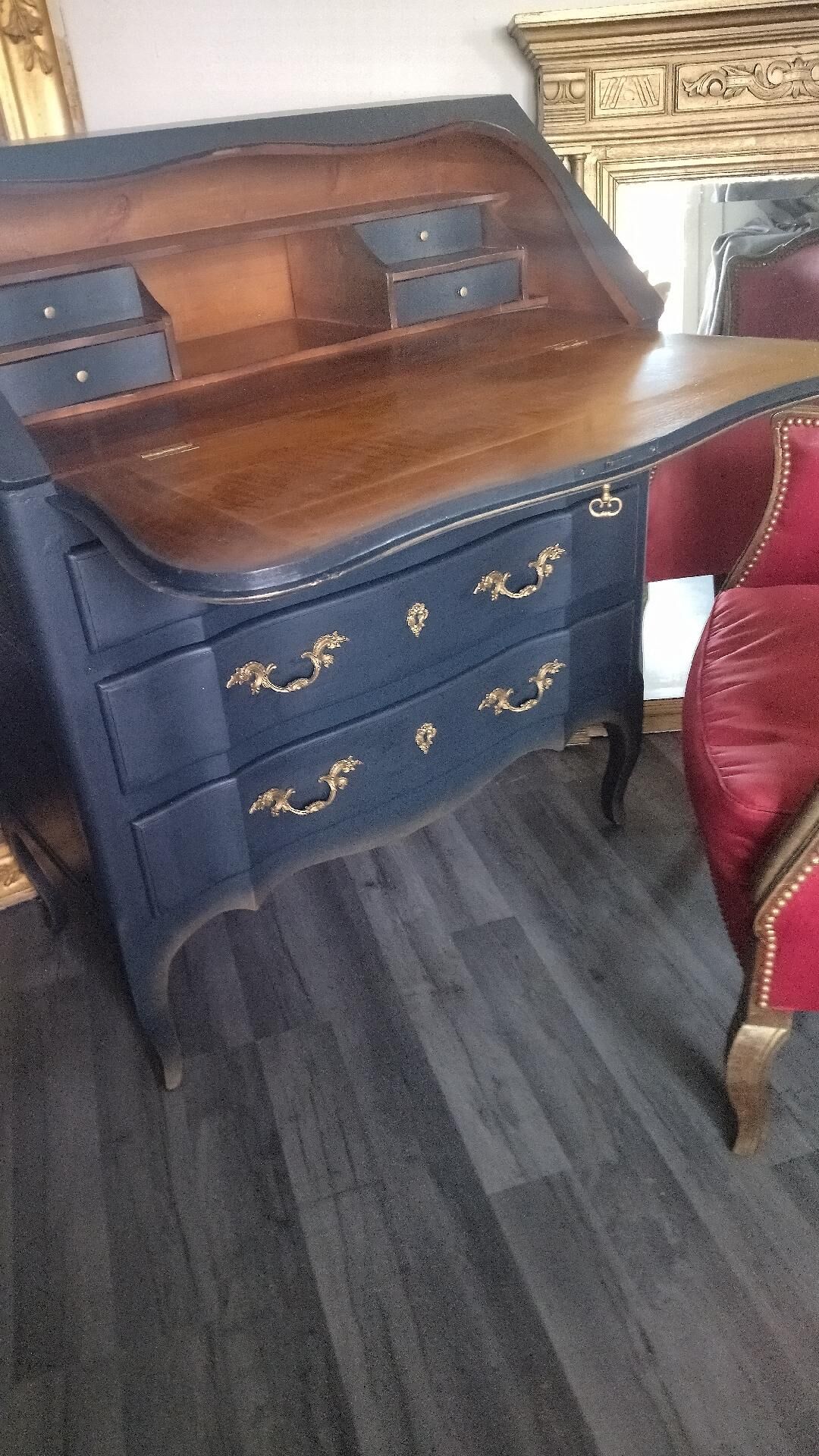 Louis XV style secretary
