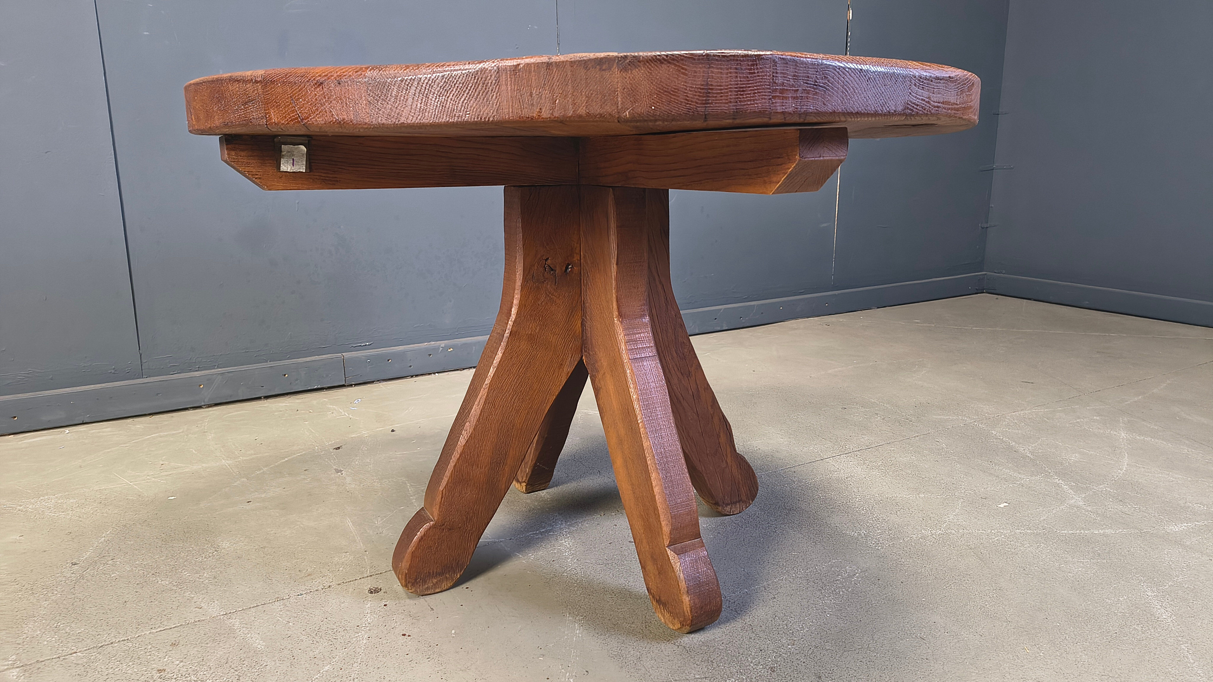 Vintage dining table by Depuydt, Belgium, 1960s