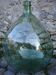 Great demijohn in blown glass