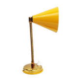 Yellow and gold 60s lamp