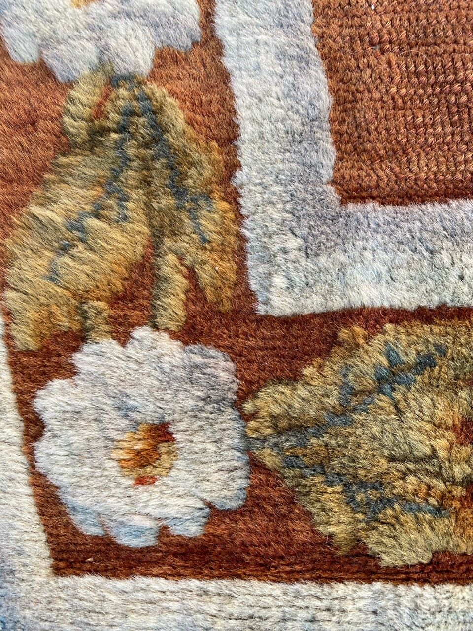 Old European soapwork corridor carpet 87x245 cm