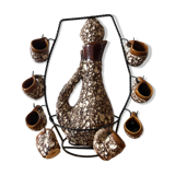 Vallauris fatlava liqueur set