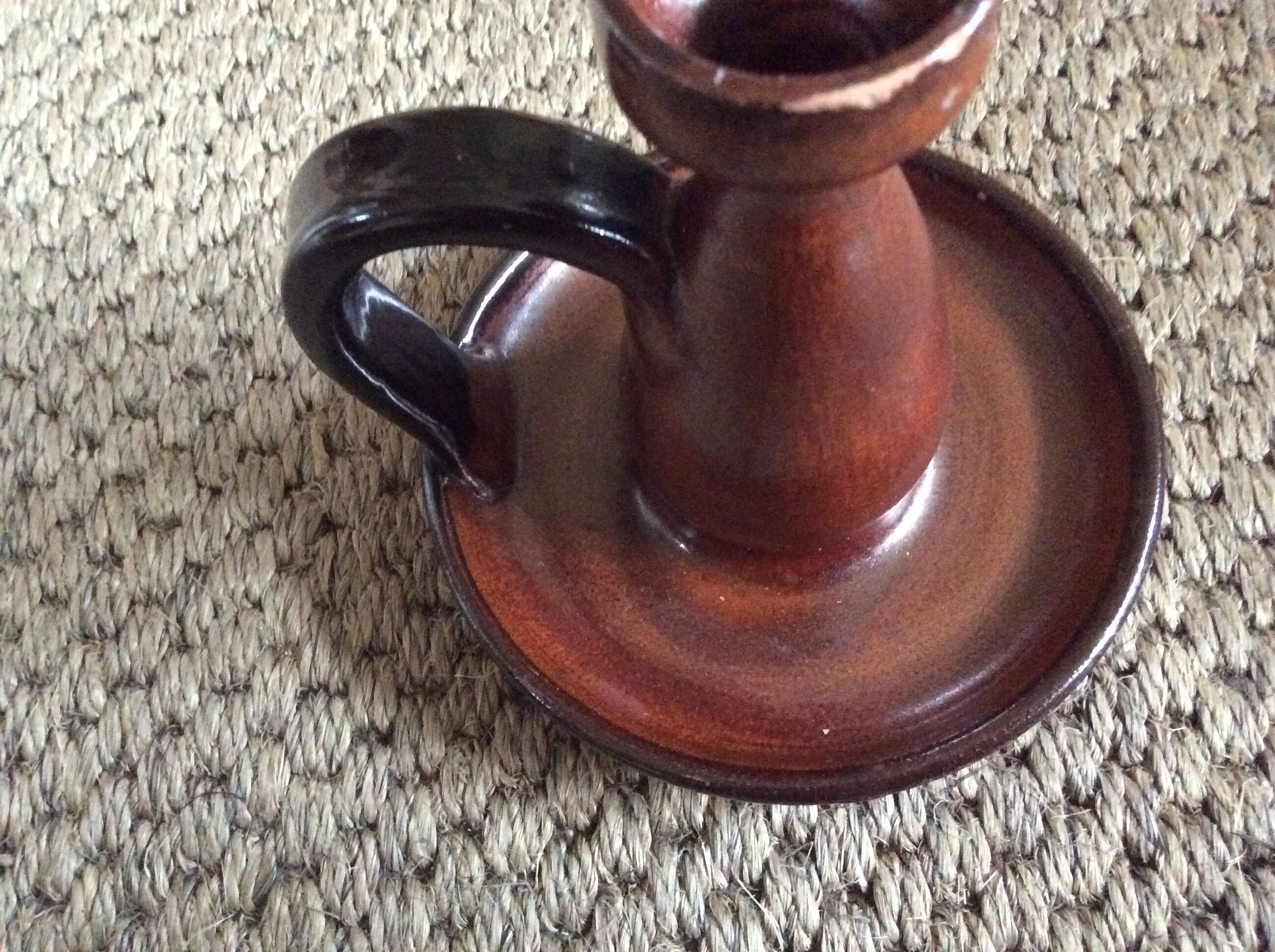 Sandstone candle holder