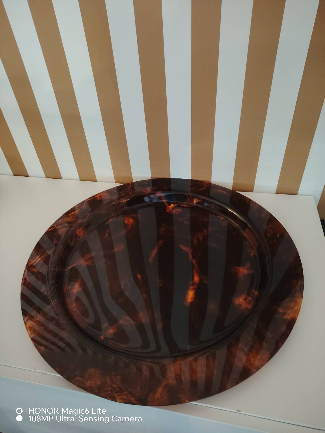 Plateau écaille tortue