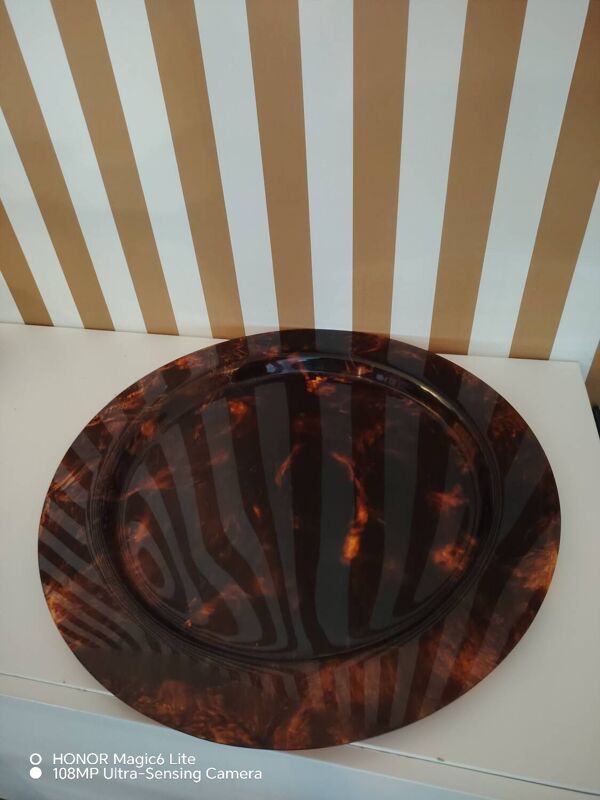 Plateau écaille tortue