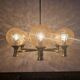 Mid-Century Brass Sputnik Chandelier, Germany, 1970s