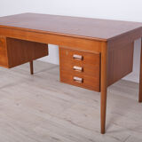 Danish teak desk by Børge Mogensen Søborg Furniture, 1960s