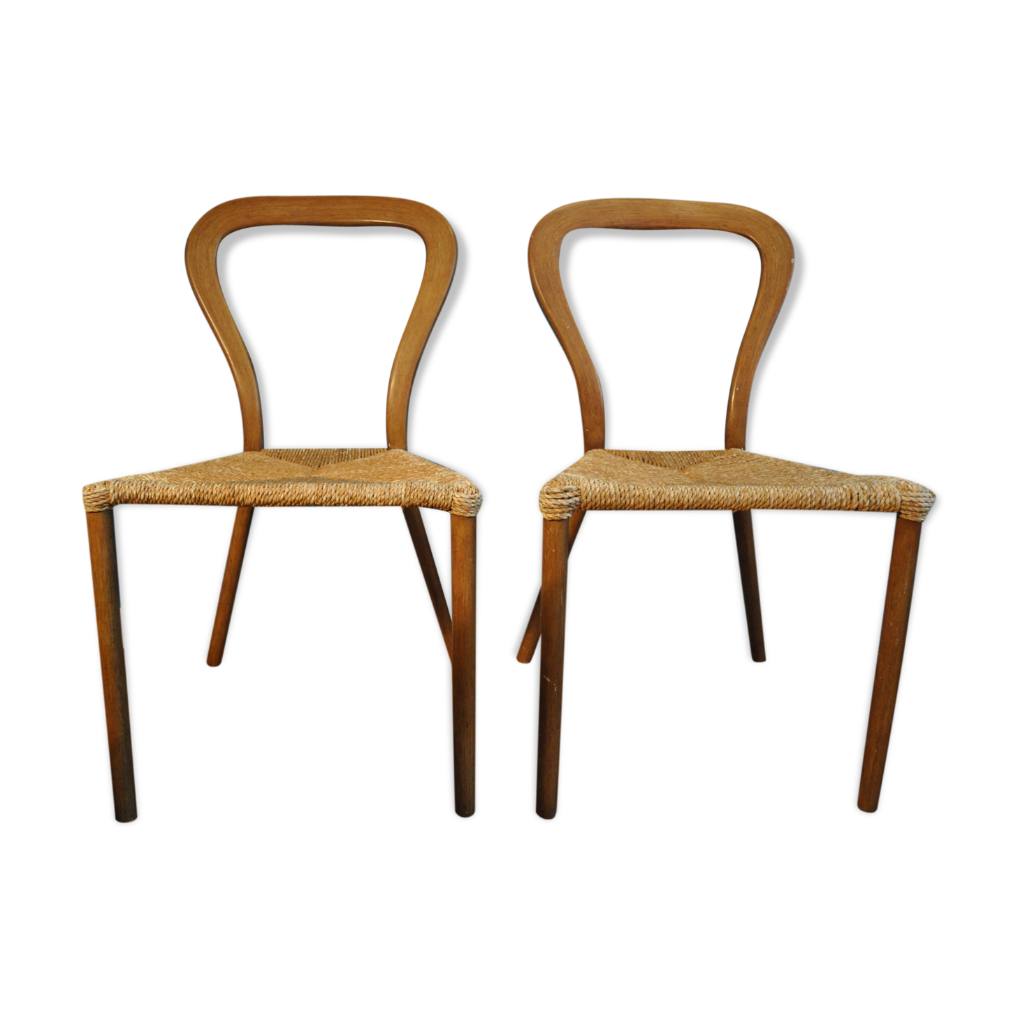 Pair of swedish bentwood chairs