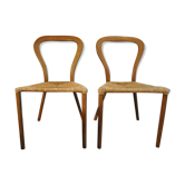 Pair of swedish bentwood chairs