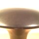 Modernist vase "mushroom" black ceramic