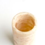Alabaster pencil pot 70s