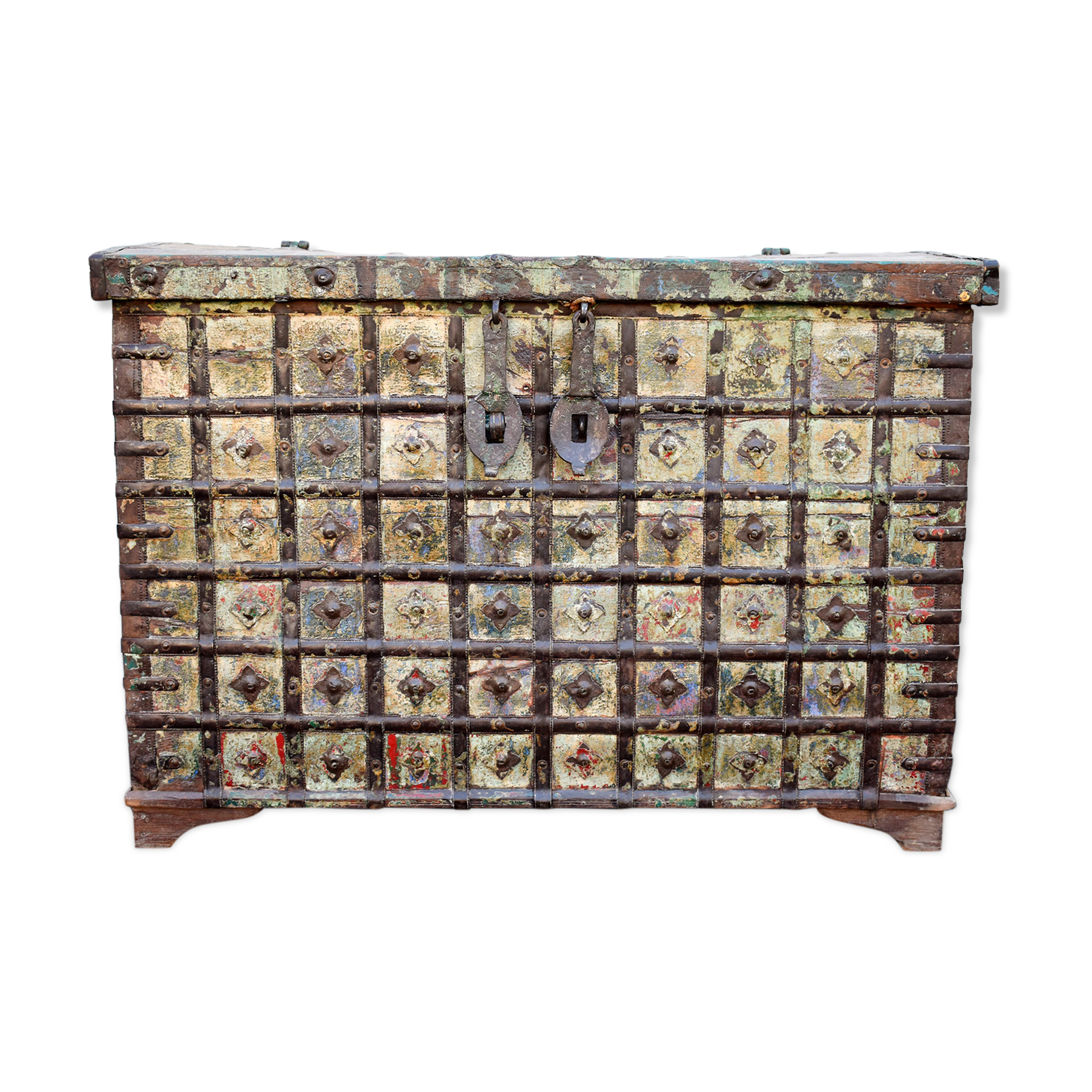 Authentic Ancient Indian Wedding Chest of Rajasthan