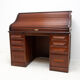 Antique roller blind writing desk 1930s, United Kingdom