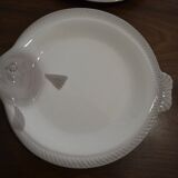 Set of 4 plates in the shape of fish