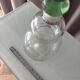 Superb signed blown glass carafe.